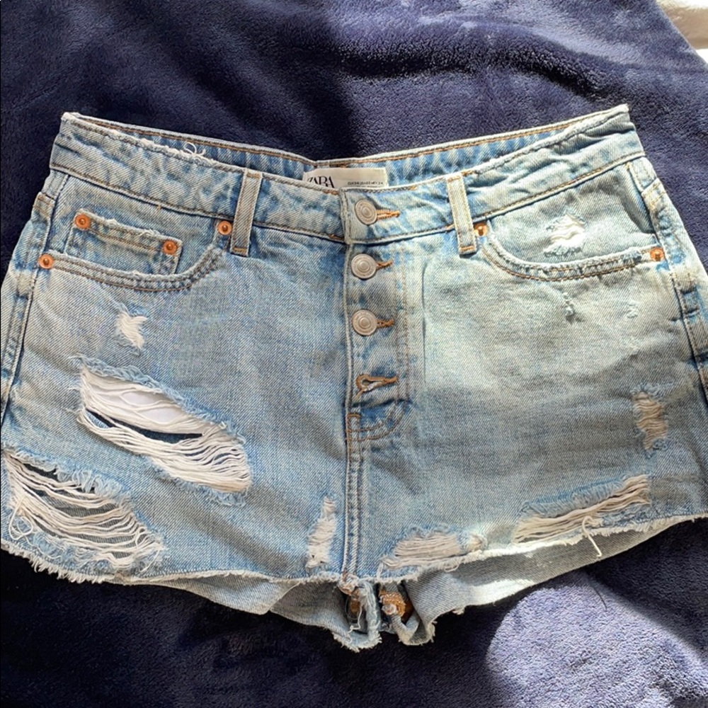 Zara mini shorts-skirt